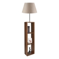 Grīdas lampa AYD 1xE27/40W/230V brūna/pelēka