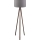Grīdas lampa AYD 1xE27/40W/230V brūna/pelēka