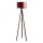 Grīdas lampa AYD 1xE27/40W/230V brūna/sarkana