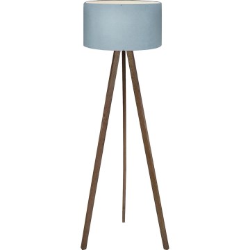 Grīdas lampa AYD 1xE27/40W/230V brūna/zila