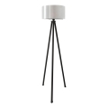 Grīdas lampa AYD 1xE27/40W/230V melna/balta