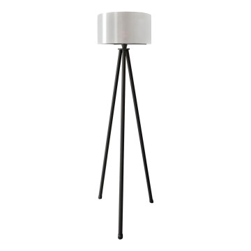 Grīdas lampa AYD 1xE27/40W/230V melna/balta