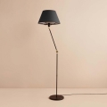 Grīdas lampa AYD 1xE27/40W/230V melna