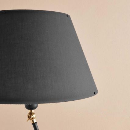 Grīdas lampa AYD 1xE27/40W/230V melna