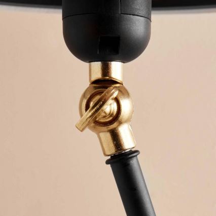 Grīdas lampa AYD 1xE27/40W/230V melna