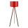 Grīdas lampa AYD 1xE27/40W/230V sarkana/brūna
