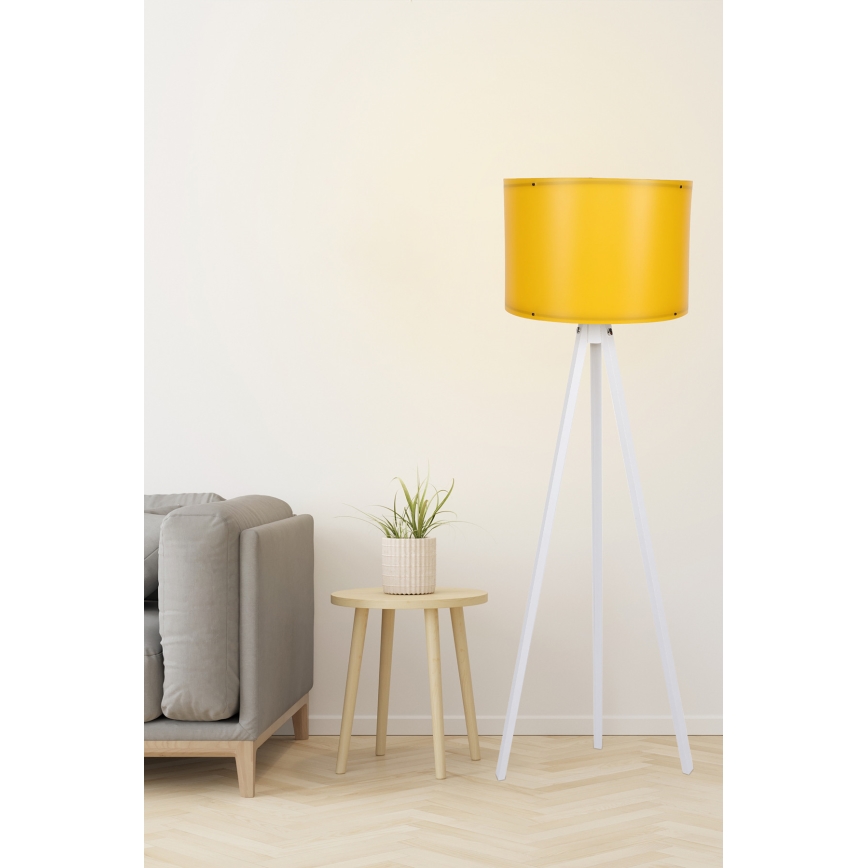 Grīdas lampa AYD 1xE27/60W/230V oranža/balta