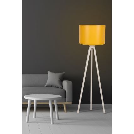 Grīdas lampa AYD 1xE27/60W/230V oranža/bēša