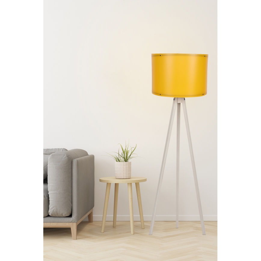 Grīdas lampa AYD 1xE27/60W/230V oranža/bēša