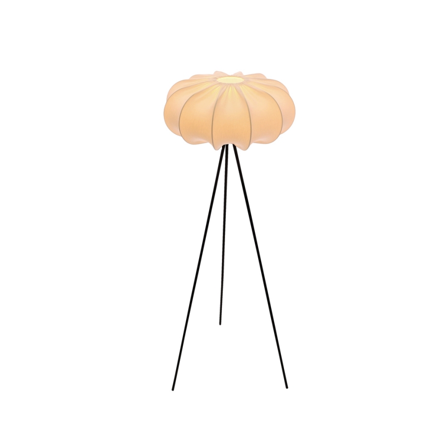 Grīdas lampa CAFEE 1xE27/40W/230V balta/melna