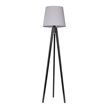 Grīdas lampa CONE 1xE27/60W/230V venge pelēks