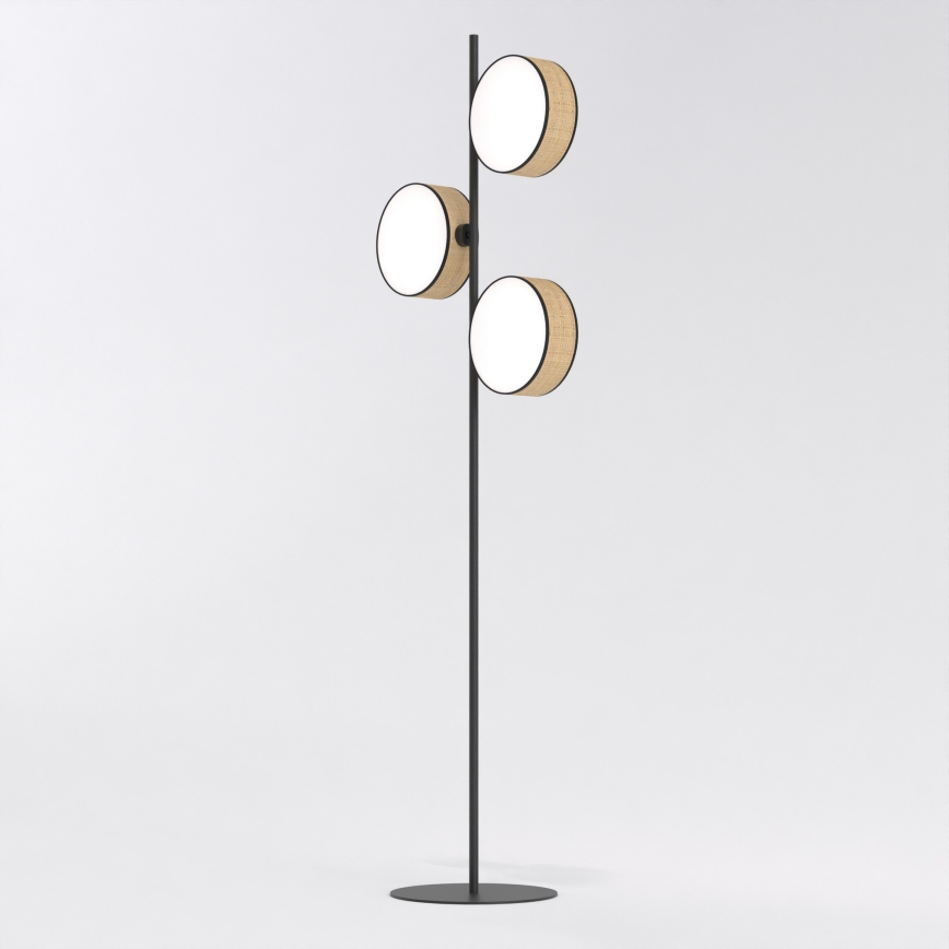 Grīdas lampa DRUMZ 3xE14/10W/230V bēša