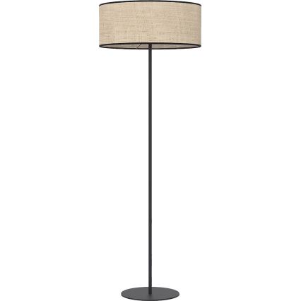 Grīdas lampa ECO 1xE27/15W/230V bēša/ratāns
