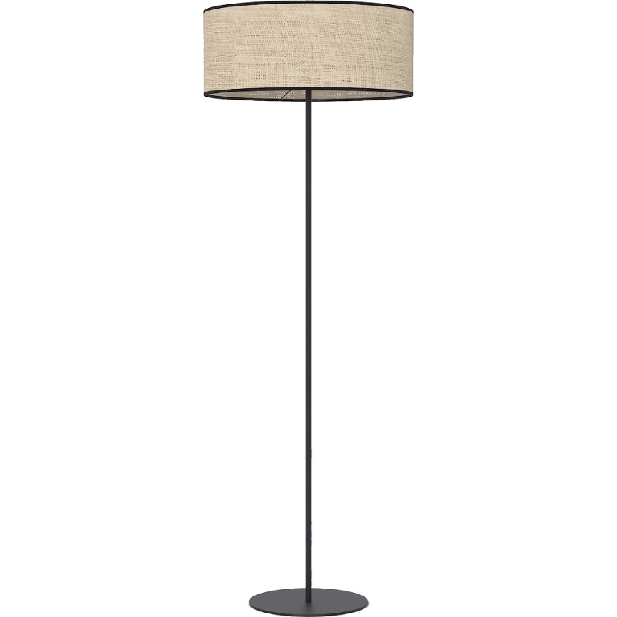 Grīdas lampa ECO 1xE27/15W/230V bēša/ratāns