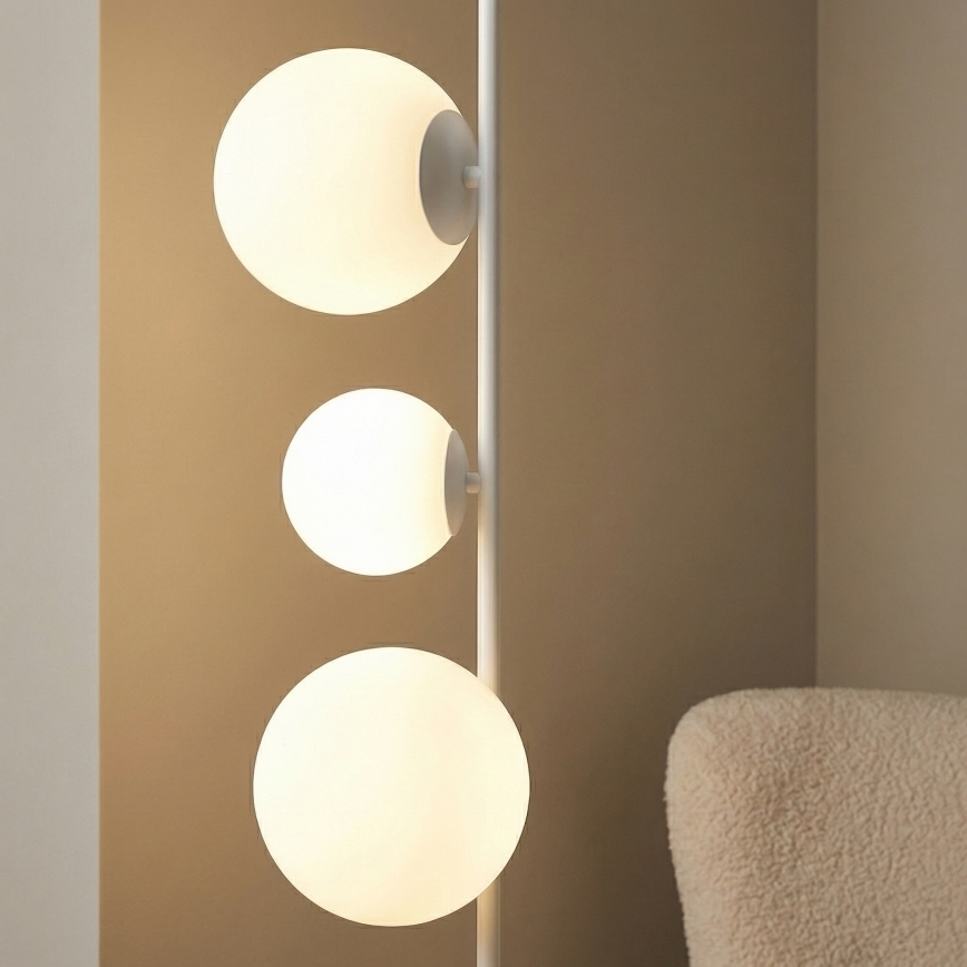 Grīdas lampa ETNO 4xG9/8W/230V balta
