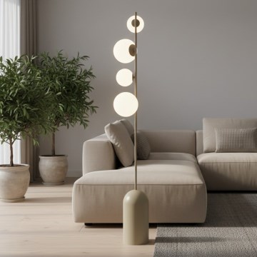 Grīdas lampa ETNO 4xG9/8W/230V bēša