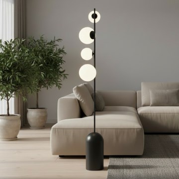 Grīdas lampa ETNO 4xG9/8W/230V melna