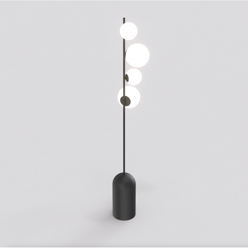 Grīdas lampa ETNO 4xG9/8W/230V melna