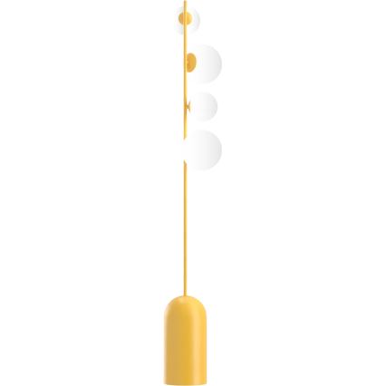 Grīdas lampa ETNO 4xG9/8W/230V oranžā