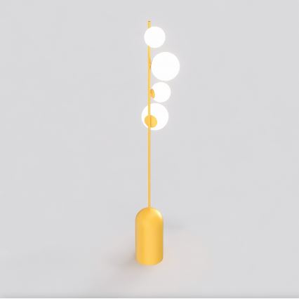 Grīdas lampa ETNO 4xG9/8W/230V oranžā