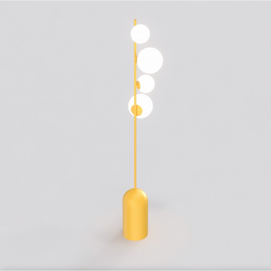 Grīdas lampa ETNO 4xG9/8W/230V oranžā