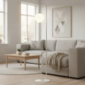 Grīdas lampa FLOR 1xE14/10W/230V balta