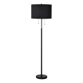 Grīdas lampa FOGO 2xE27/15W/230V melna