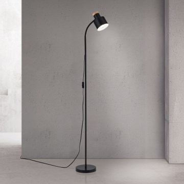 Grīdas lampa GILI 1xE27/40W/230V melna