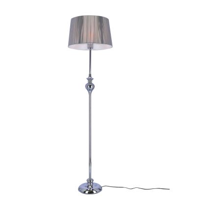 Grīdas lampa GILLENIA 1xE27/60W/230V sudraba