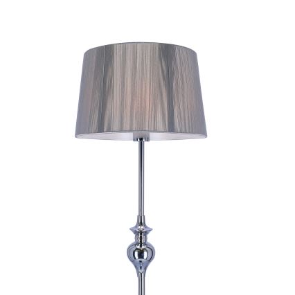 Grīdas lampa GILLENIA 1xE27/60W/230V sudraba