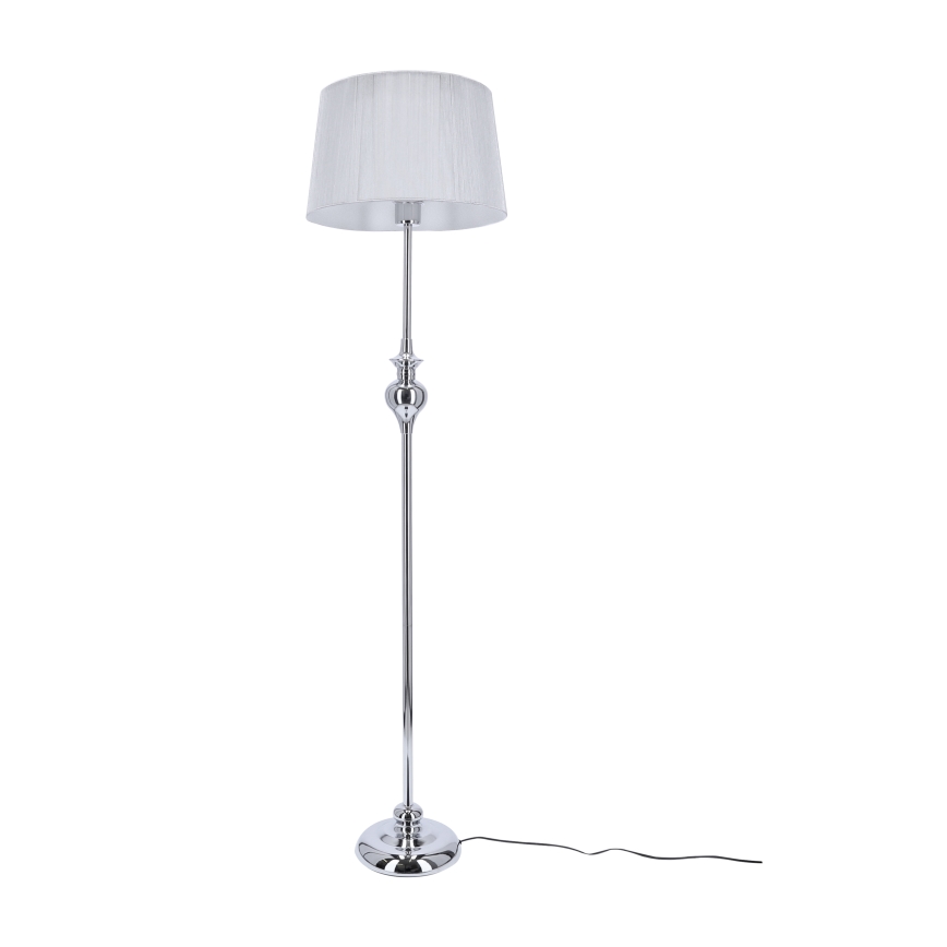 Grīdas lampa GILLENIA 1xE27/60W/230V sudraba