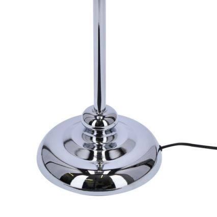 Grīdas lampa GILLENIA 1xE27/60W/230V sudraba