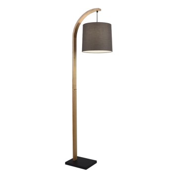 Grīdas lampa HANA 1xE27/40W/230V brūna