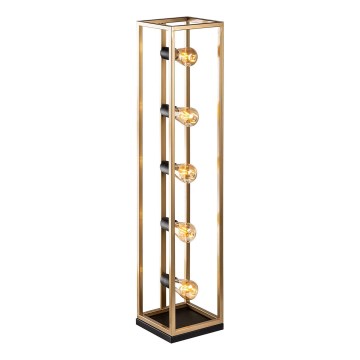Grīdas lampa KAFES 5xE27/40W/230V zelta