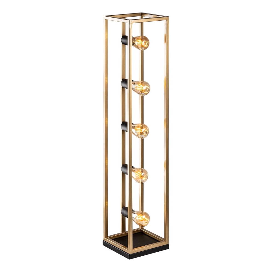 Grīdas lampa KAFES 5xE27/40W/230V zelta