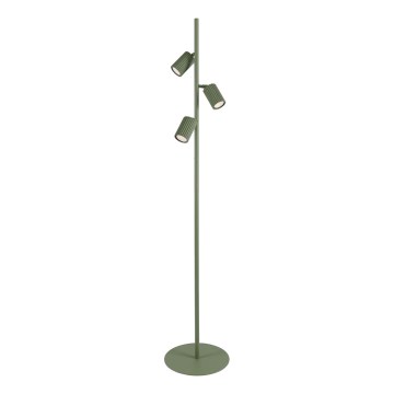 Grīdas lampa KARBON 3xGU10/10W/230V zaļa
