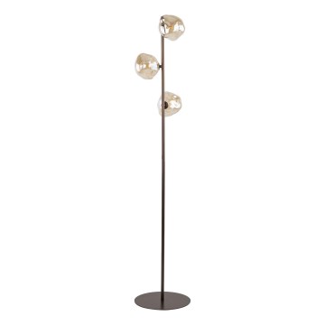 Grīdas lampa LAVA 3xG9/8W/230V bronzas/dūmakaina bēša