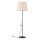 Grīdas lampa MARTINA 1xE27/15W/230V melna/balta