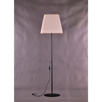 Grīdas lampa MARTINA 1xE27/15W/230V melna/balta