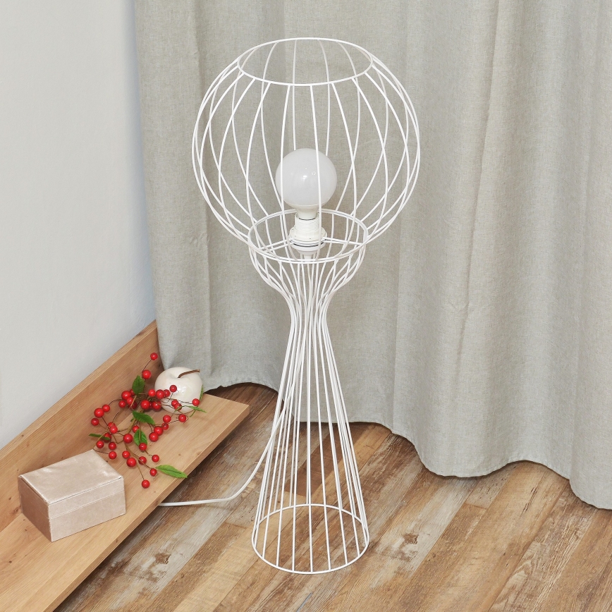 Grīdas lampa MERCURE 1xE27/15W/230V balta