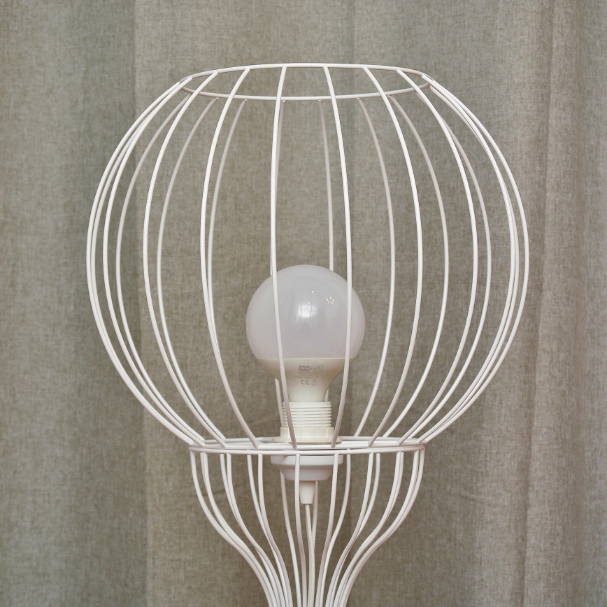 Grīdas lampa MERCURE 1xE27/15W/230V balta
