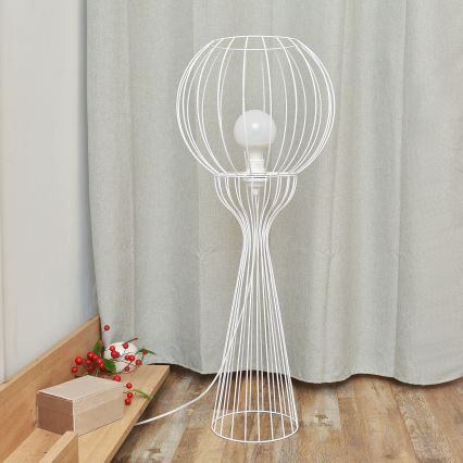 Grīdas lampa MERCURE 1xE27/15W/230V balta