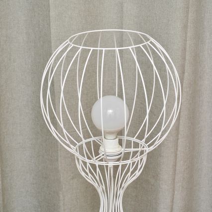 Grīdas lampa MERCURE 1xE27/15W/230V balta