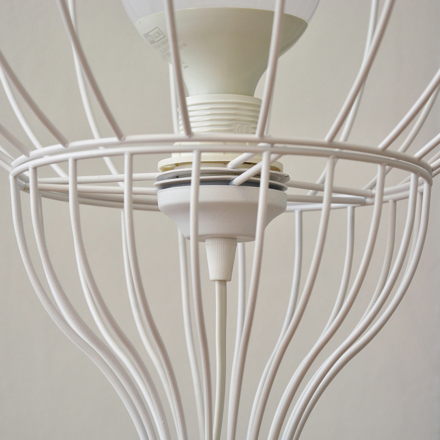 Grīdas lampa MERCURE 1xE27/15W/230V balta
