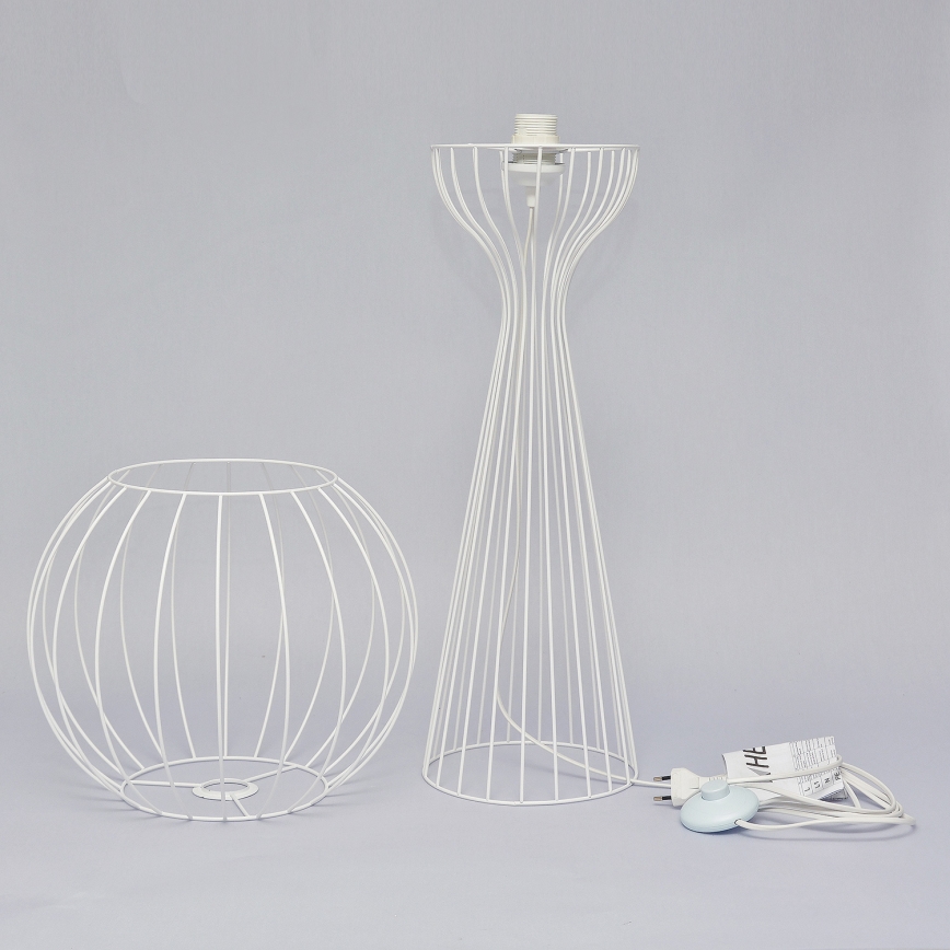 Grīdas lampa MERCURE 1xE27/15W/230V balta