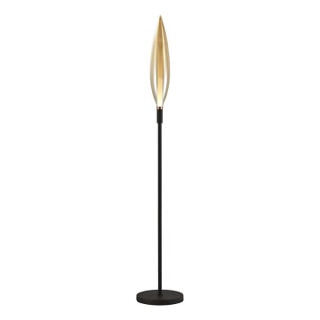 Grīdas lampa NORDIC 1xG9/5W/230V melna/dūmakaina bēša