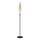 Grīdas lampa NORDIC 1xG9/5W/230V melna/dūmakaina bēša