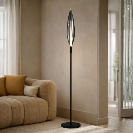 Grīdas lampa NORDIC 1xG9/5W/230V melns hroms