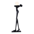 Grīdas lampa SILUETTE 1xE27/25W/230V, 175 cm — sievietes siluets