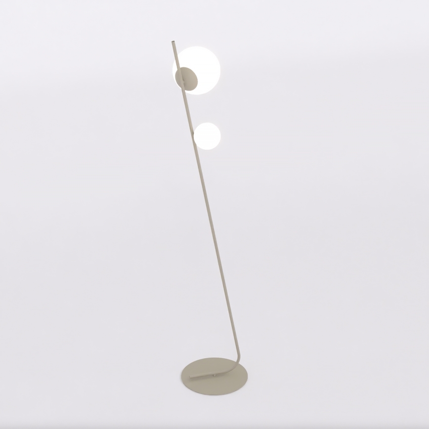 Grīdas lampa TATU 2xG9/8W/230V bēša